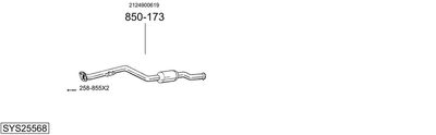 BOSAL SYS25568