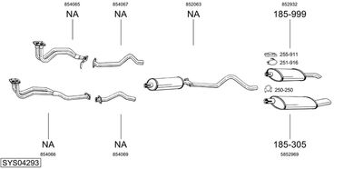 BOSAL SYS04293