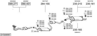 BOSAL SYS06997