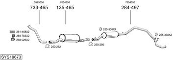 BOSAL SYS19673