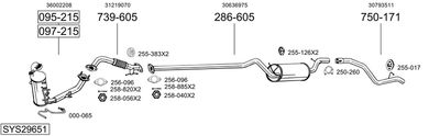 BOSAL SYS29651