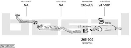 BOSAL SYS00676