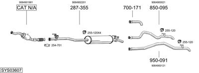 BOSAL SYS03607