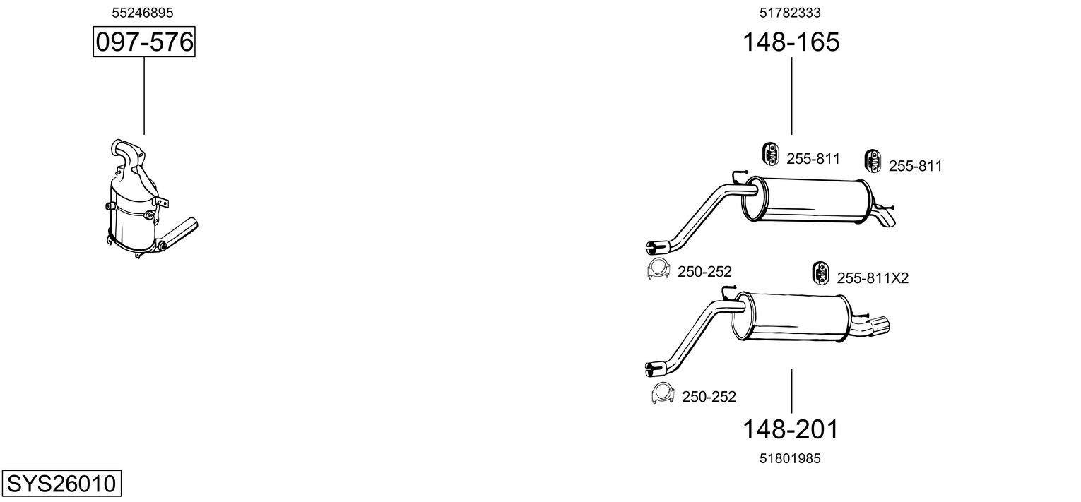 BOSAL SYS26010