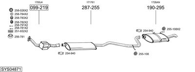 BOSAL SYS04871