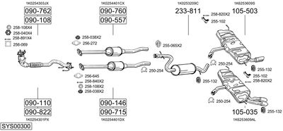 BOSAL SYS00300
