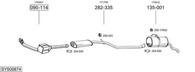 BOSAL SYS00874