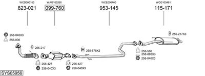 BOSAL SYS05956