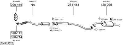 BOSAL SYS13528