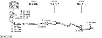BOSAL SYS13271