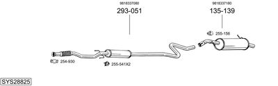 BOSAL SYS28825 BOSAL SYS28825
