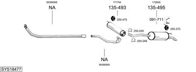BOSAL SYS18477