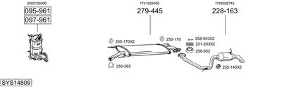 BOSAL SYS14809