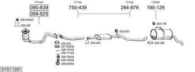 BOSAL SYS11291