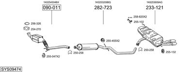 BOSAL SYS09474