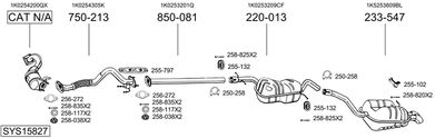 BOSAL SYS15827