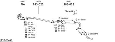 BOSAL SYS05012