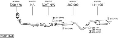 BOSAL SYS01444