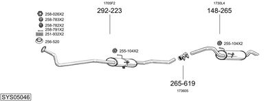 BOSAL SYS05046