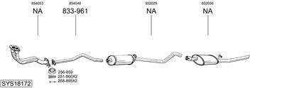 BOSAL SYS18172