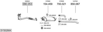 BOSAL SYS02664