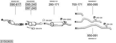 BOSAL SYS03635