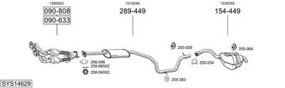 BOSAL SYS14629 BOSAL SYS14629