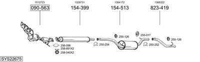 BOSAL SYS22675