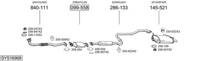 BOSAL SYS16968