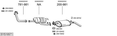 BOSAL SYS10571