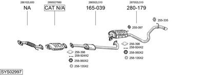 BOSAL SYS02997