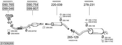 BOSAL SYS06269