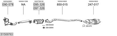 BOSAL SYS00763