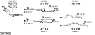 BOSAL SYS14475