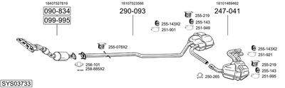 BOSAL SYS03733