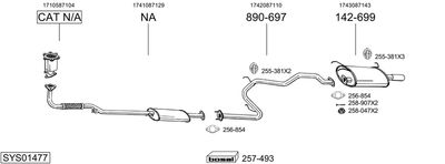 BOSAL SYS01477