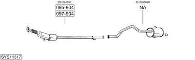 BOSAL SYS11317
