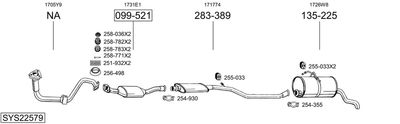 BOSAL SYS22579