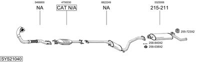 BOSAL SYS21040
