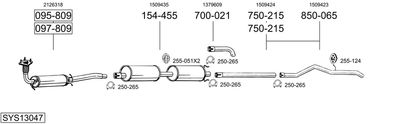 BOSAL SYS13047