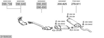 BOSAL SYS05535