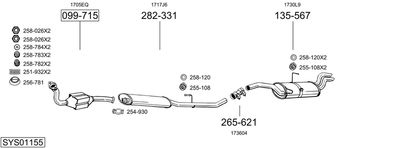 BOSAL SYS01155