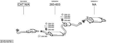 BOSAL SYS10761
