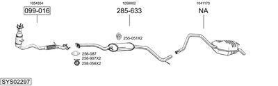 BOSAL SYS02297 BOSAL SYS02297