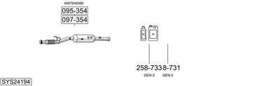 BOSAL SYS24194