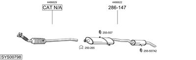 BOSAL SYS00798