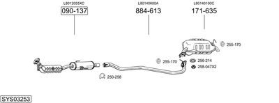 BOSAL SYS03253