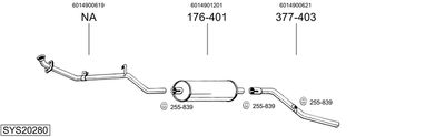 BOSAL SYS20280