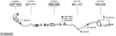 BOSAL SYS00050
