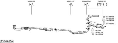 BOSAL SYS16250